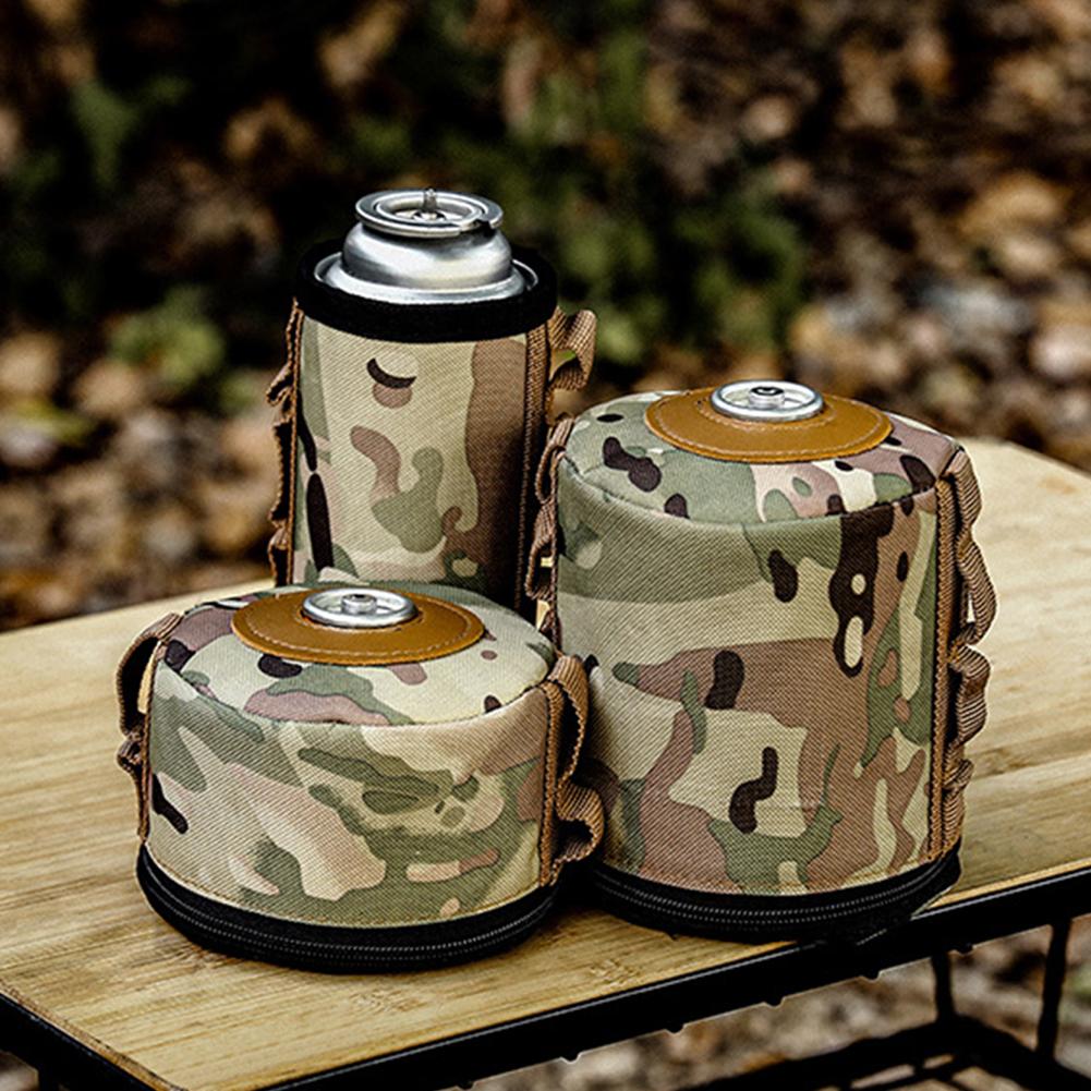 Camping Cooking Gas Canister - อุปกรณ์ป้องกันแก๊สโพรเพนและบิวเทนแบบพกพา สำหรับการเดินป่า ทำอาหาร อุปกรณ์เสริมถังแก๊สสำหรับการเดินทาง