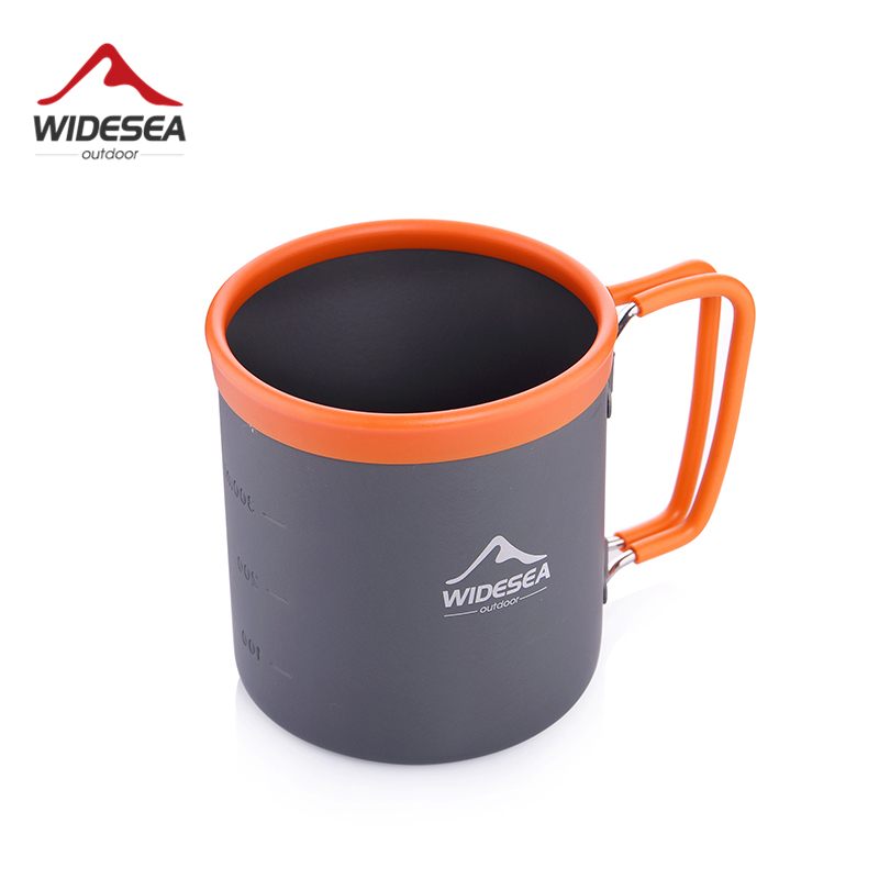 Camping Cooking And Drinking - Widesea Camping อลูมิเนียมถ้วยแก้วกลางแจ้งการท่องเที่ยวบนโต๊ะอาหารปิกนิกอุปกรณ์ทำอาหาร Tourist เครื่องดื่มกาแฟ Trekking