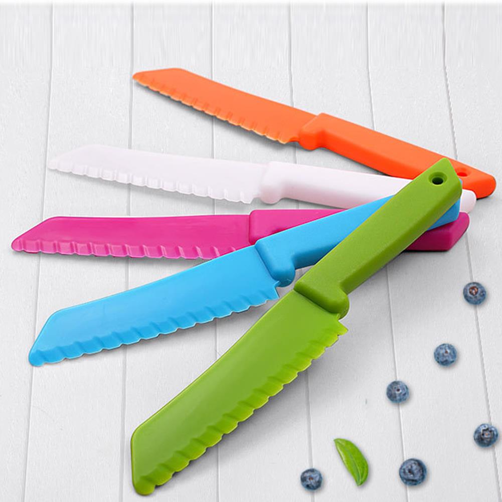 Camping Cooking Knife - ชุดอุปกรณ์ครัวพลาสติกสำหรับเด็ก 1 ชิ้น มีเขียง มีด ปลอดภัยสำหรับเด็ก