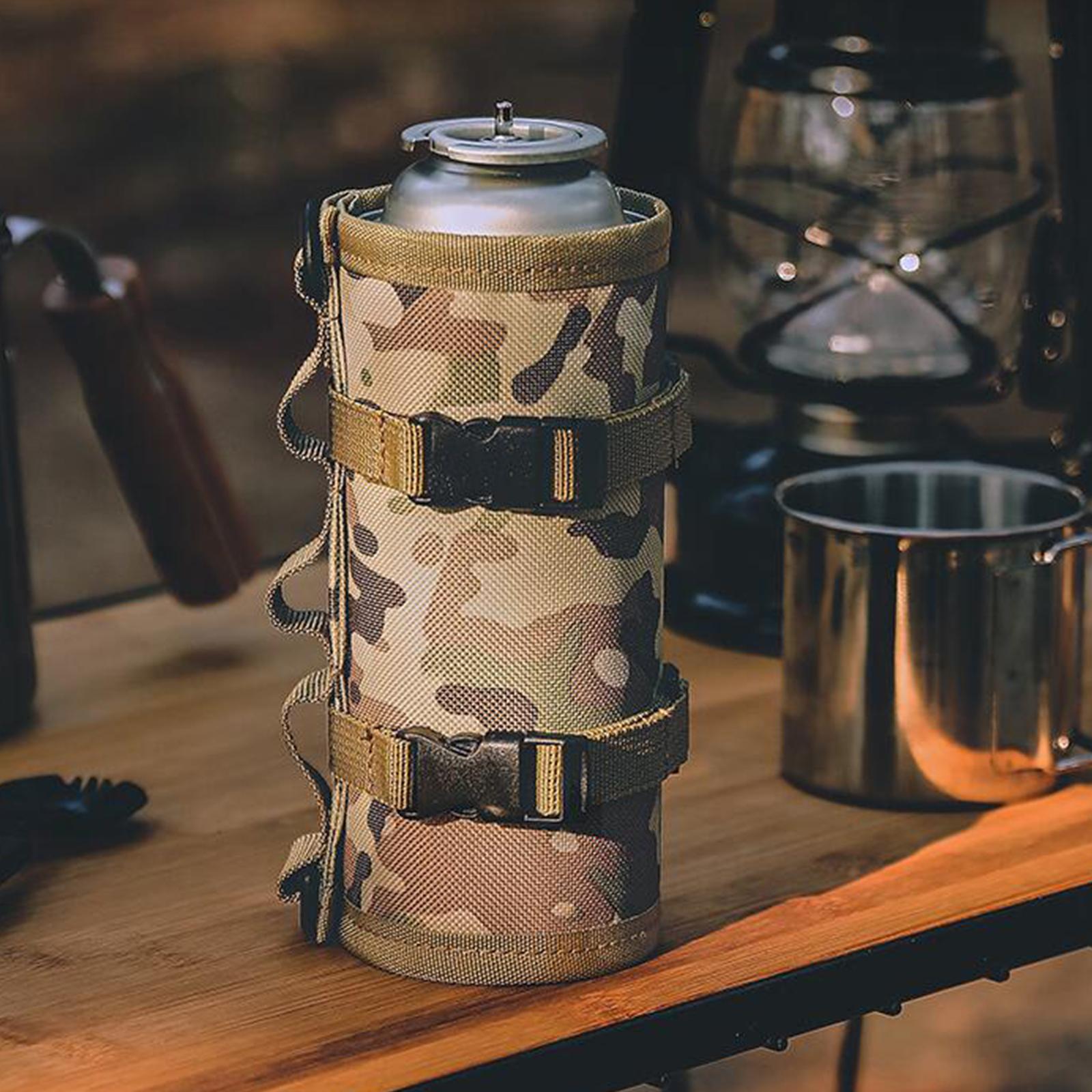 Camping Cooking Gas Canister - ถุงใส่ถังแก๊สสำหรับทำอาหารกลางแจ้ง กระเป๋าหุ้มถังแก๊ส กระเป๋าป้องกัน กระเป๋าถือ