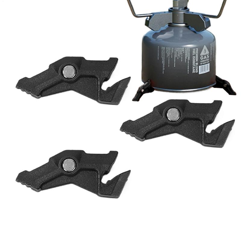 Camping Cooking Gas Canister - 1 PC Camping แก๊สกระป๋องขาตั้งเตาขาตั้งกล้องถัง Bracket Stabilizer