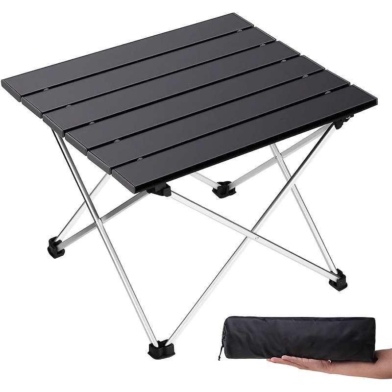 Camping Cooking Lightweight - โต๊ะพับได้แบบพกพา น้ำหนักเบา เหมาะสำหรับชายหาด ปิกนิก บาร์บีคิว ทำอาหารกลางแจ้ง