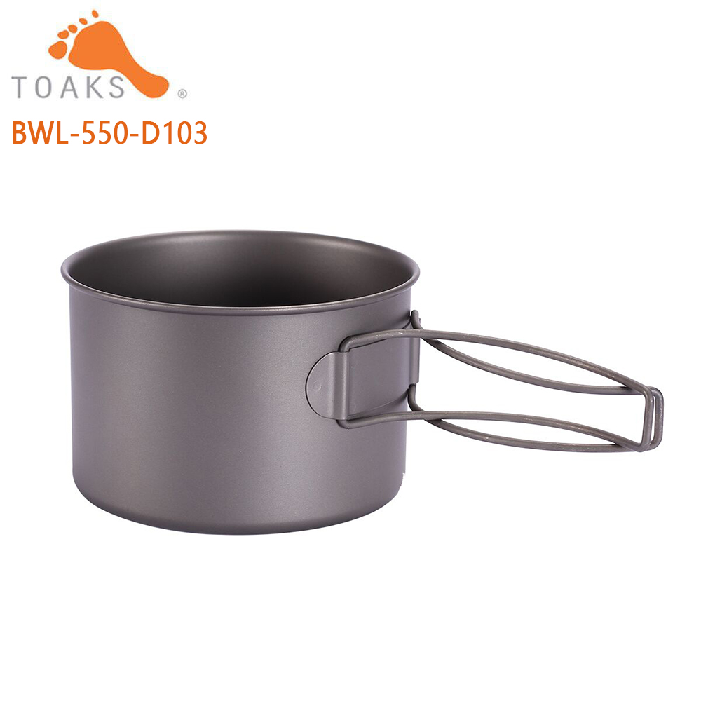 TOAKS BWL-550 ตั้งแคมป์ไทเทเนี - Camping Cooking Utensils Kit บทวิจารณ์และราคา
