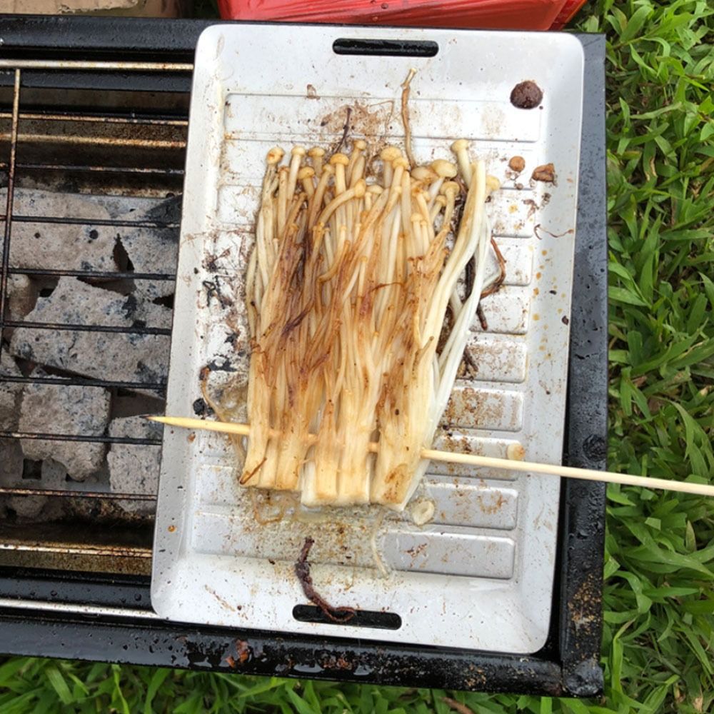 กระทะย่างไทเทเนียมทนทาน น้ำหนั - Camping Cooking Lightweight บทวิจารณ์และราคา