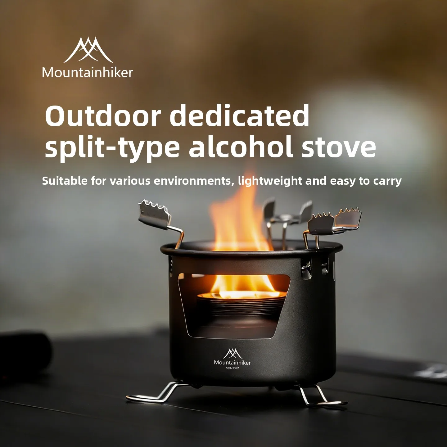 เตาแอลกอฮอล์สำหรับตั้งแคมป์กลา - Camping Cooking Kettle บทวิจารณ์และราคา