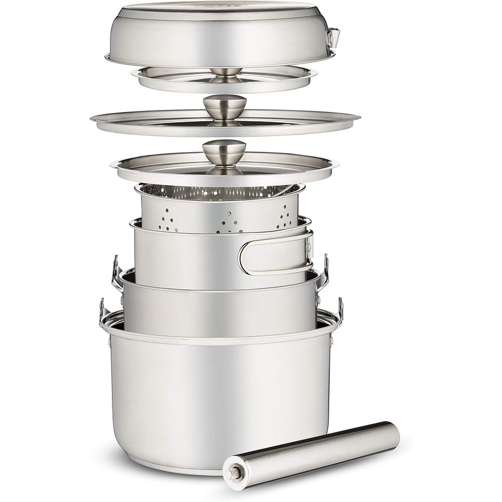 ชุดเครื่องครัวสำหรับตั้งแคมป์  - Camping Cooking Open Fire บทวิจารณ์และราคา