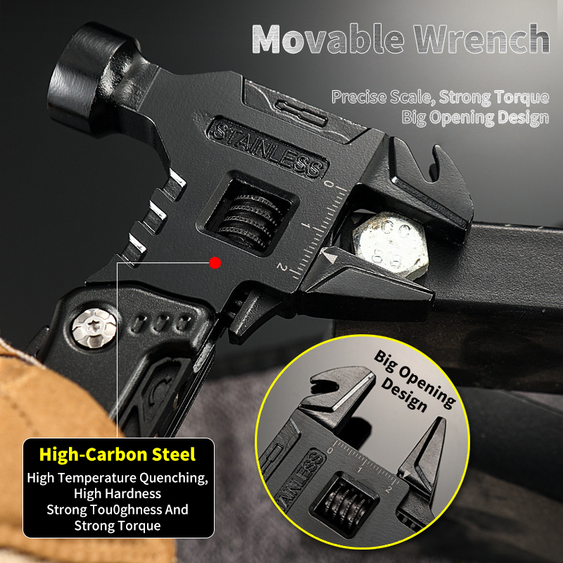 เครื่องมืออเนกประสงค์แบบใหม่ ป - Camping Cooking Knife บทวิจารณ์และราคา