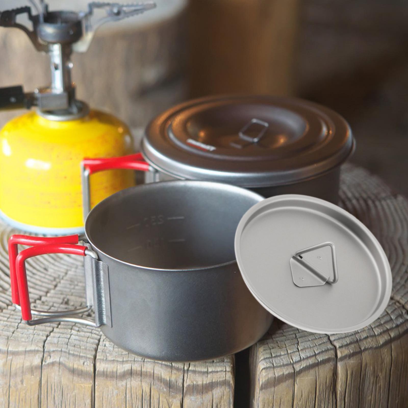 ไทเทเนียมกลางแจ้งฝาแก้วเครื่อง - Camping Cooking And Drinking บทวิจารณ์และราคา