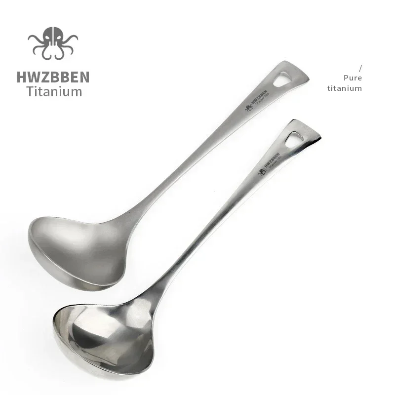 ช้อนซุปไททาเนียมกลางแจ้ง hwzbb - Camping Cooking Utensils Kit บทวิจารณ์และราคา