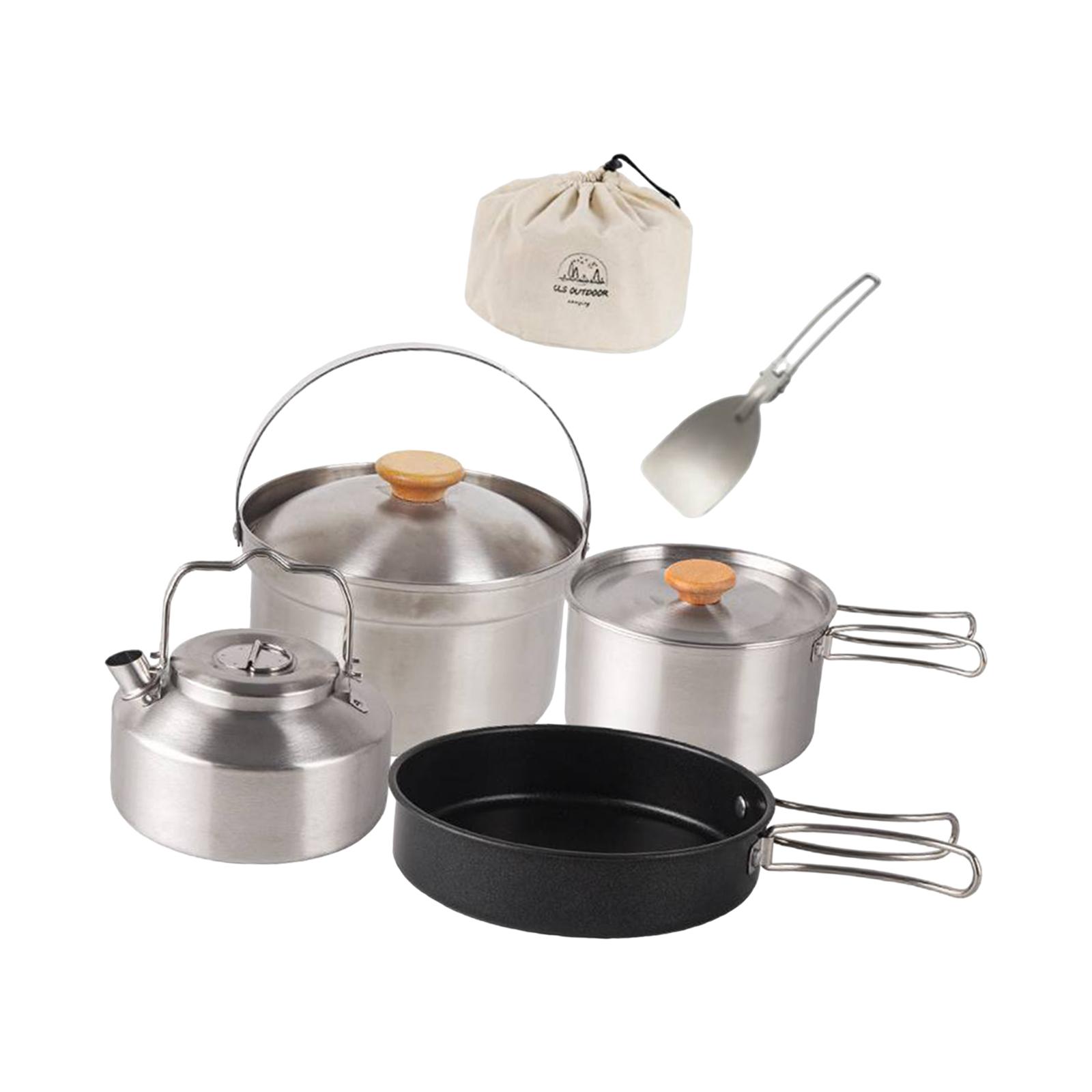 ชุดเครื่องครัวสำหรับตั้งแคมป์  - Camping Cooking Kettle บทวิจารณ์และราคา