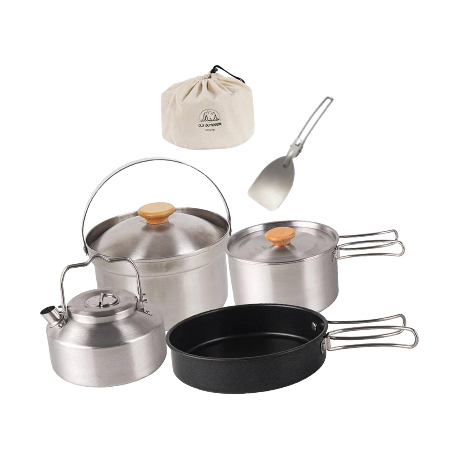 ชุดเครื่องครัวสำหรับตั้งแคมป์  - Camping Cooking Kettle บทวิจารณ์และราคา
