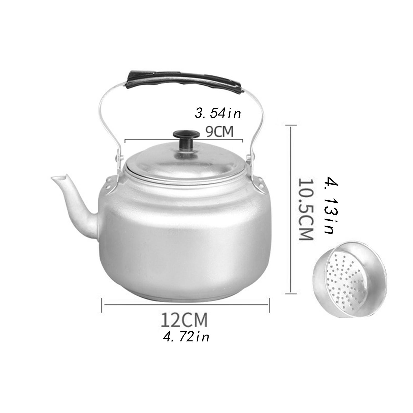 กาต้มน้ำอลูมิเนียมความจุขนาดให - Camping Cooking Pot Large บทวิจารณ์และราคา