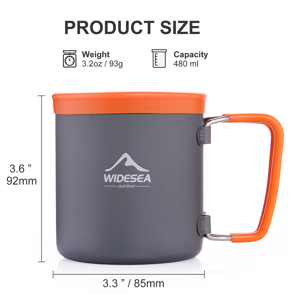 Widesea Camping อลูมิเนียมถ้วย - Camping Cooking And Drinking บทวิจารณ์และราคา