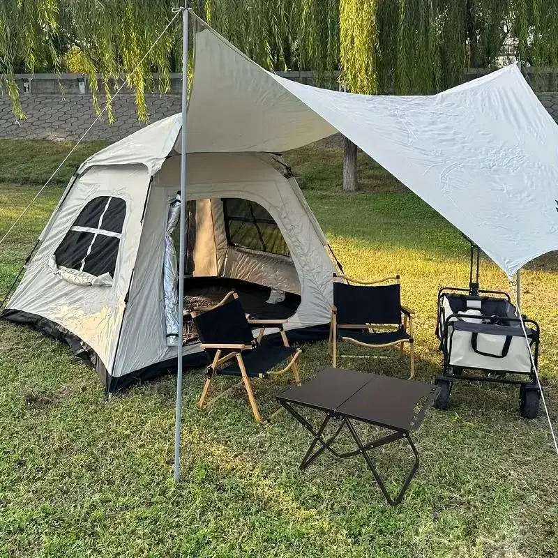 โต๊ะพับสำหรับตั้งแคมป์แบบพกพา, - Camping Cooking Table Foldable บทวิจารณ์และราคา