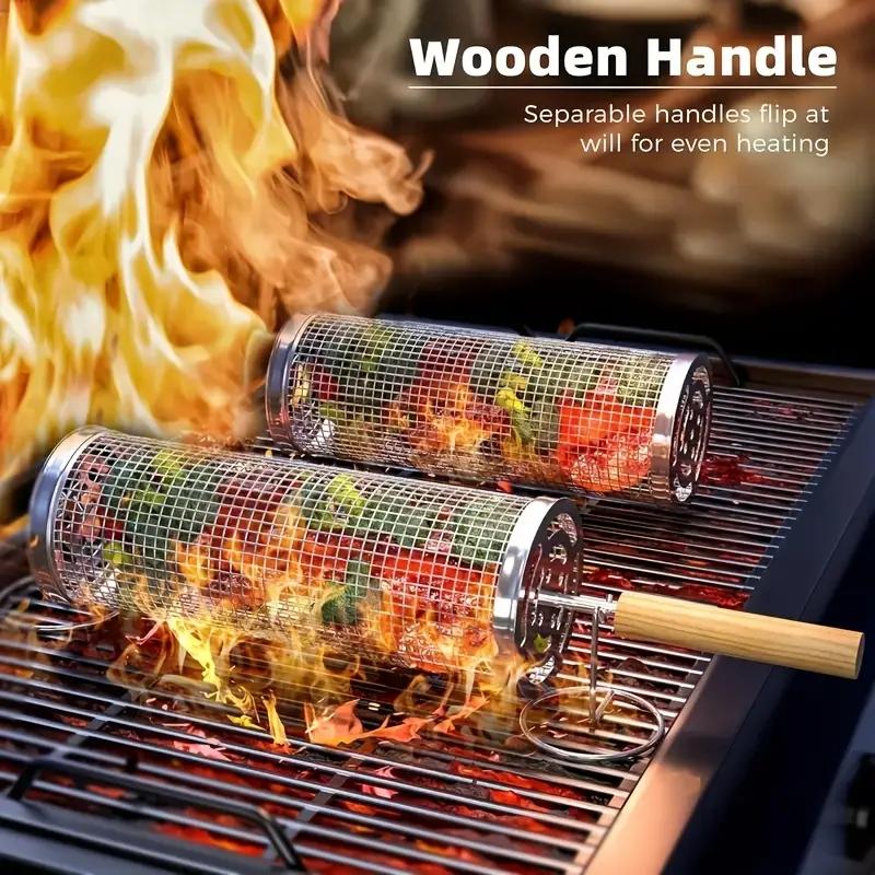 ชุดตะกร้าย่างบาร์บีคิวทรงกลมทำ - Camping Cooking Area บทวิจารณ์และราคา