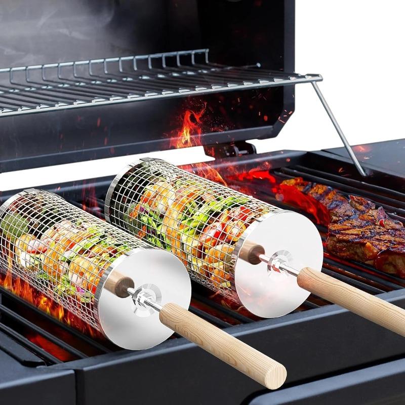 ชุดตะกร้าย่างบาร์บีคิวทรงกลมทำ - Camping Cooking Area บทวิจารณ์และราคา