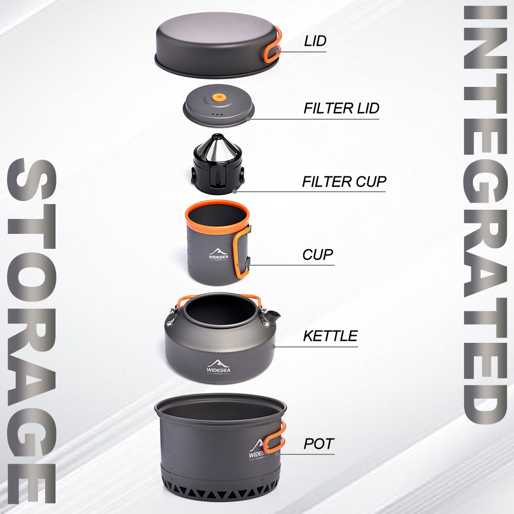 Camping Tableware ชุดเครื่องคร - Camping Cooking Sets บทวิจารณ์และราคา