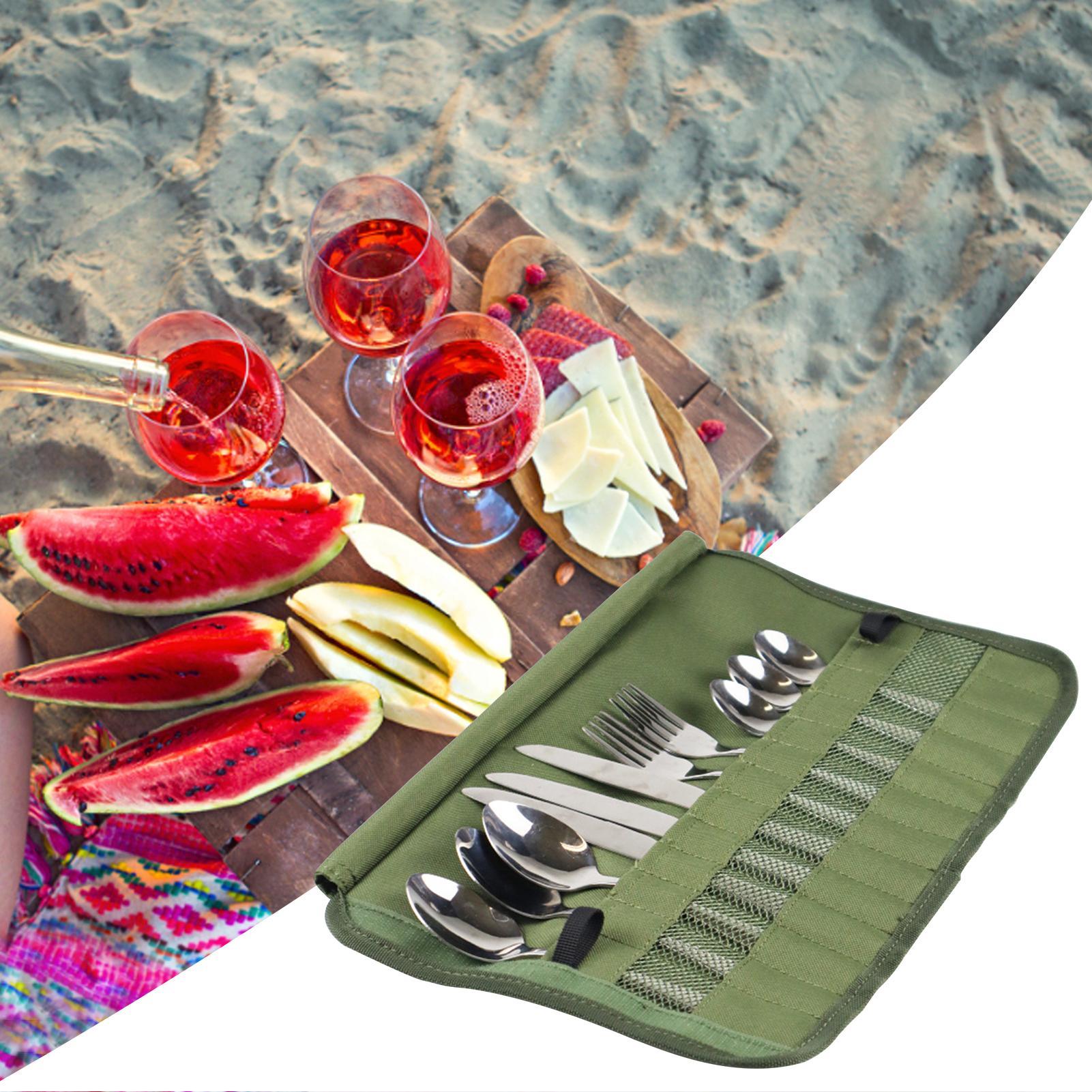 ชุดอุปกรณ์ครัวสำหรับตั้งแคมป์  - Camping Cooking Utensil Holder บทวิจารณ์และราคา