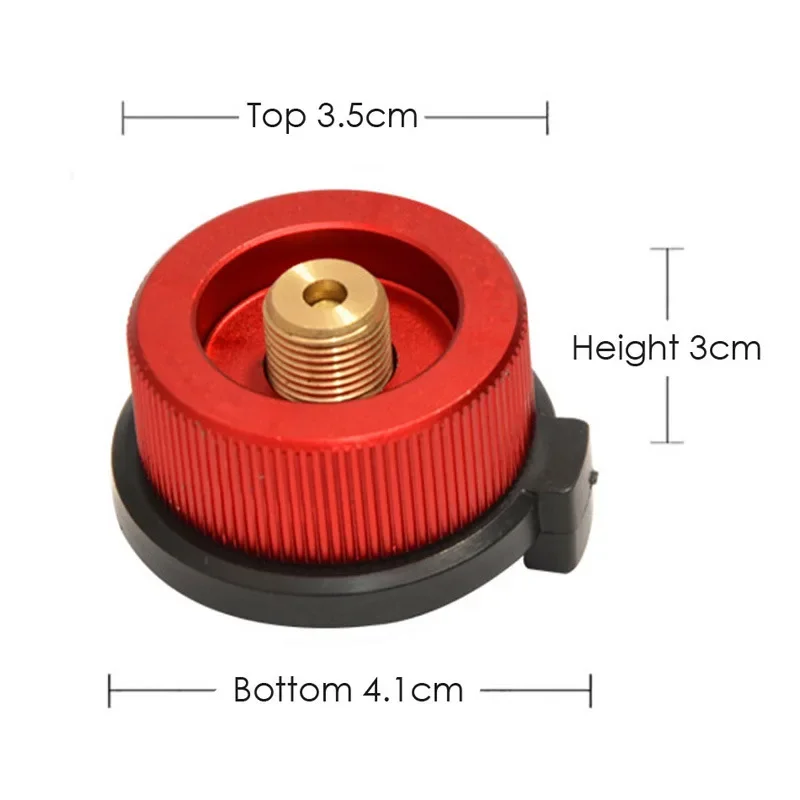 หัวแปลงเตาแก๊ส 1 ชิ้น อะแดปเตอ - Camping Cooking Gas Canister บทวิจารณ์และราคา