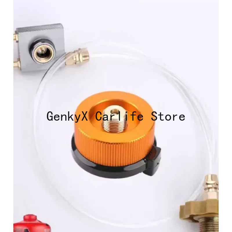 หัวแปลงเตาแก๊ส 1 ชิ้น อะแดปเตอ - Camping Cooking Gas Canister บทวิจารณ์และราคา