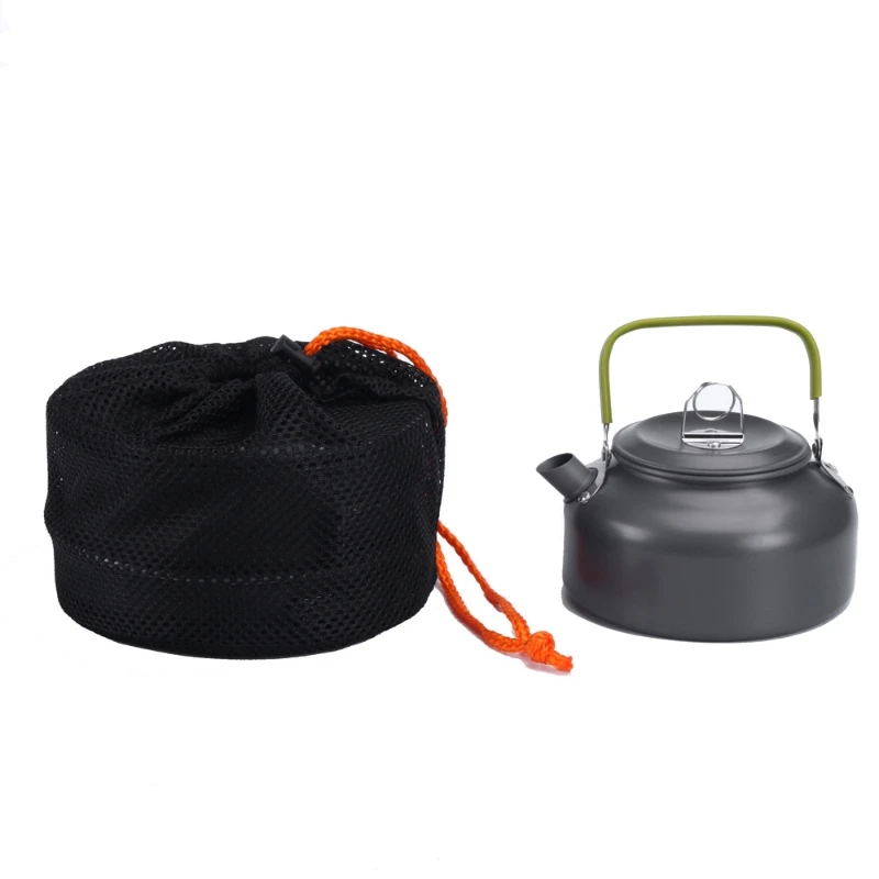 กลางแจ้งหม้อกระทะกาต้มน้ําชุดเ - Camping Cooking Kettle บทวิจารณ์และราคา