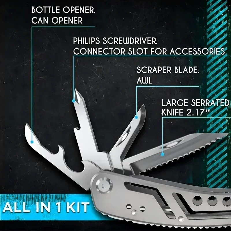 เครื่องมืออเนกประสงค์ 24in1 พร - Camping Cooking Knife บทวิจารณ์และราคา