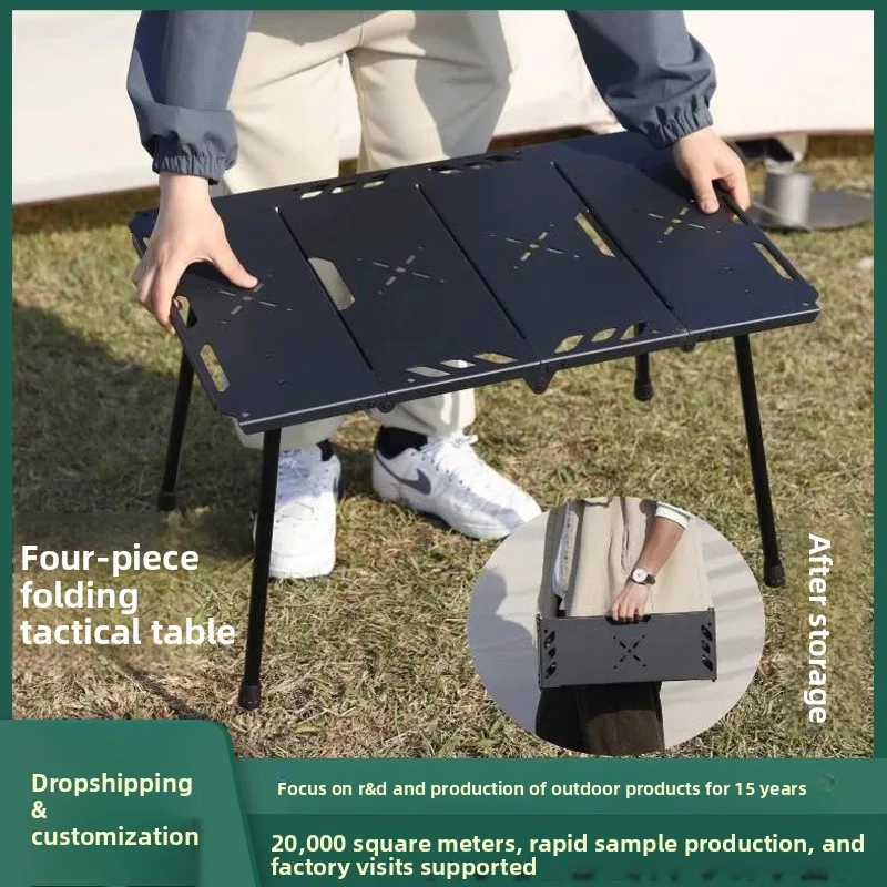 โต๊ะพับอลูมิเนียมอัลลอยด์, โต๊ - Camping Cooking Table Foldable บทวิจารณ์และราคา