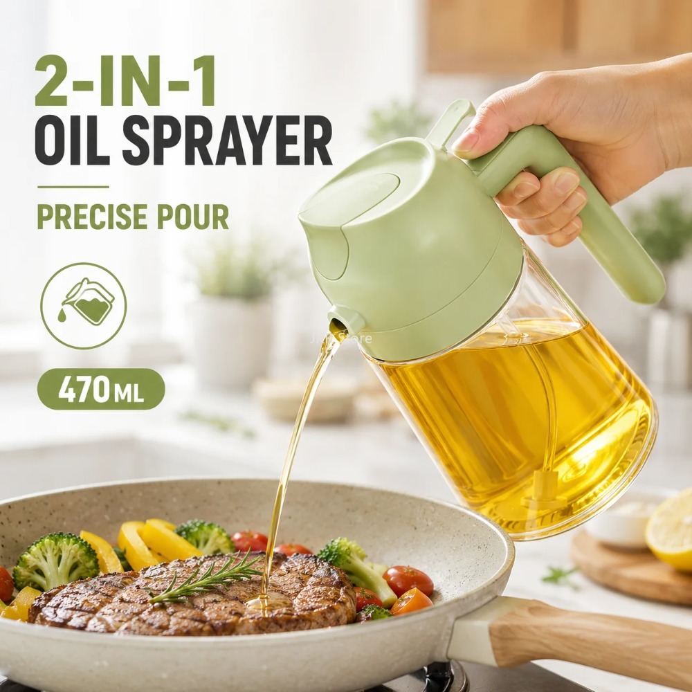 ขวดสเปรย์น้ำมันมะกอก 2 in 1 ขน - Camping Cooking Area บทวิจารณ์และราคา