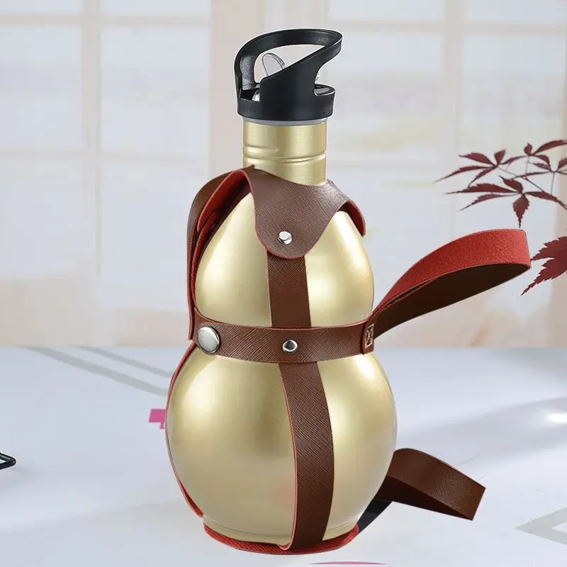 ขวดน้ำกีฬาสแตนเลสรูปทรงน้ำเต้า - Camping Cooking And Drinking บทวิจารณ์และราคา