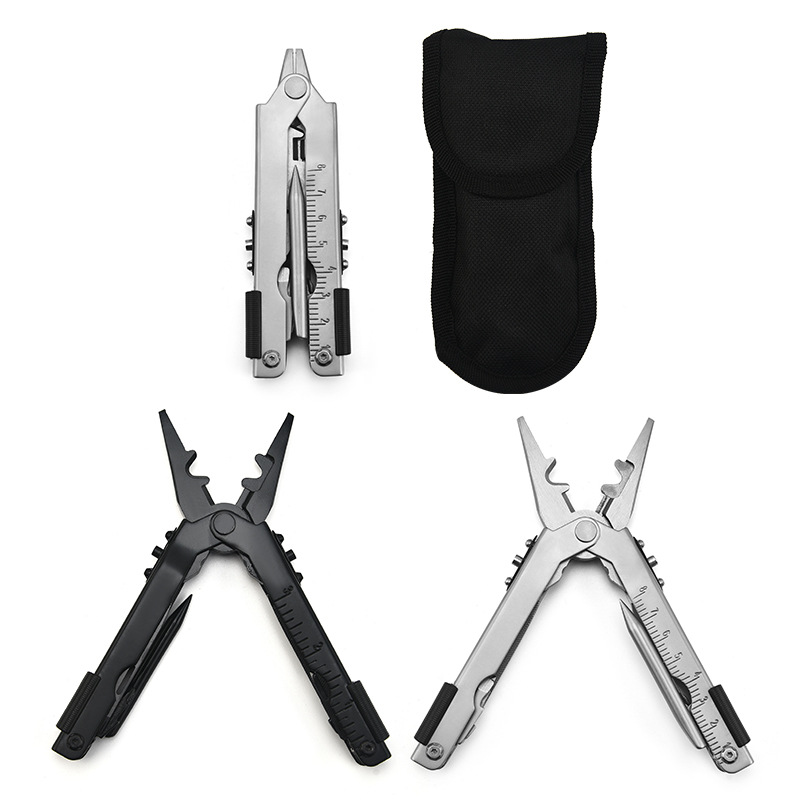 คีมมีดสแตนเลสอเนกประสงค์แบบพกพ - Camping Cooking Knife บทวิจารณ์และราคา