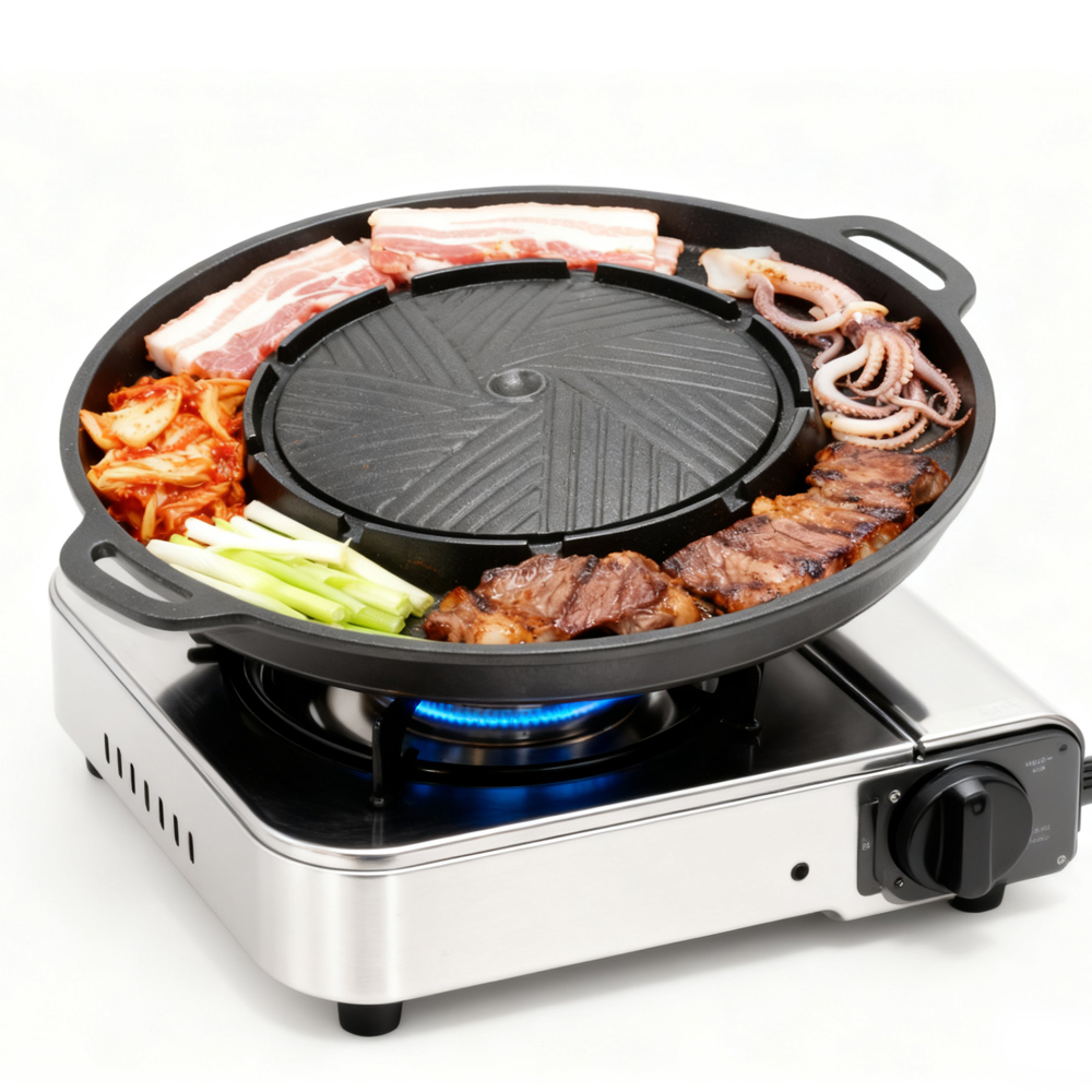 กระทะปิ้งย่างเกาหลี KOSUN 2 in - Camping Cooking Plate บทวิจารณ์และราคา