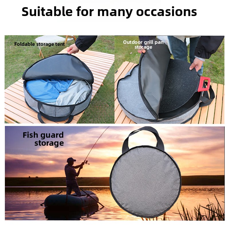 กระเป๋าเก็บเตาบาร์บีคิวแบบกลม  - Camping Cooking Lightweight บทวิจารณ์และราคา
