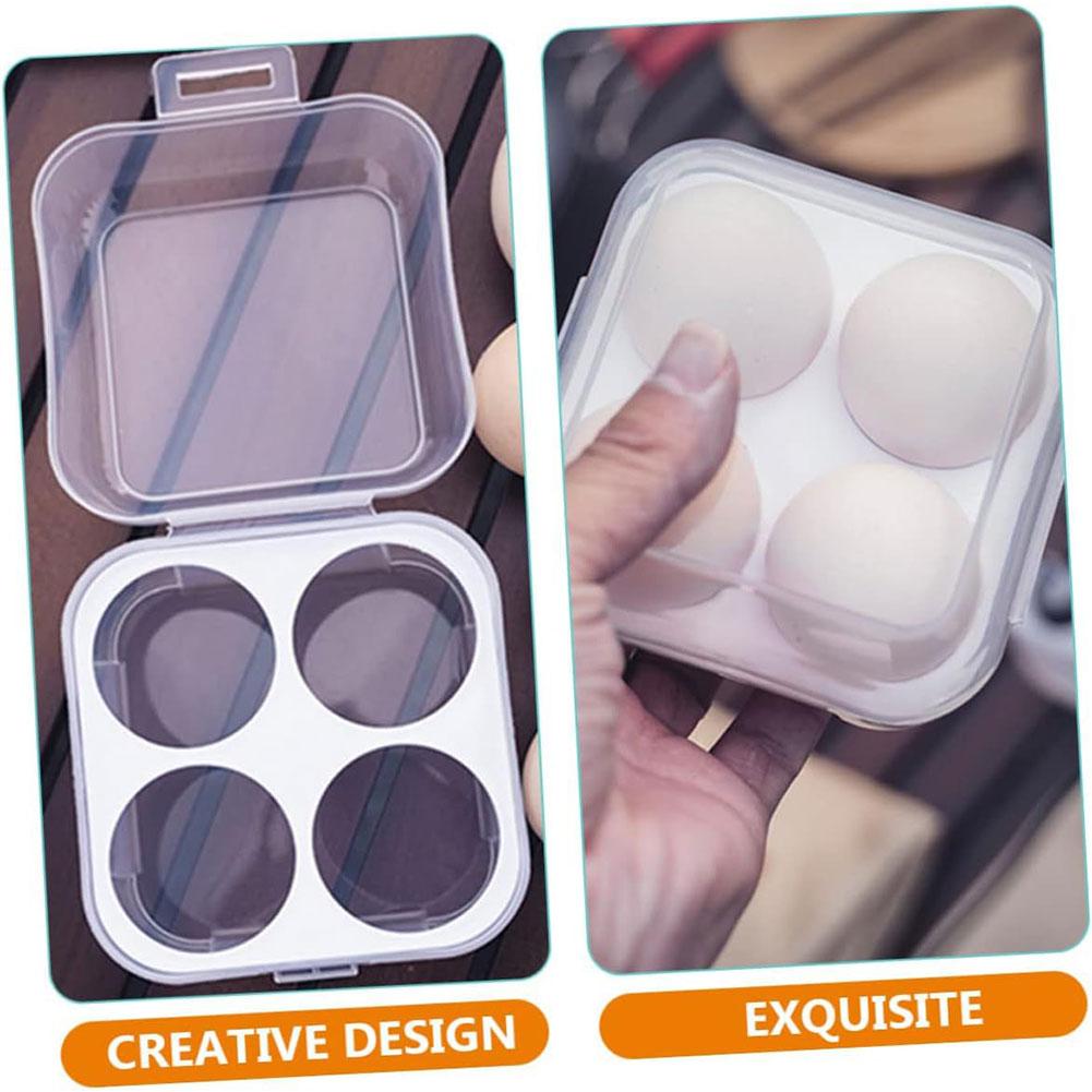 กล่องเก็บไข่แบบ 4 ช่อง กล่องใส - Camping Cooking Utensil Holder บทวิจารณ์และราคา