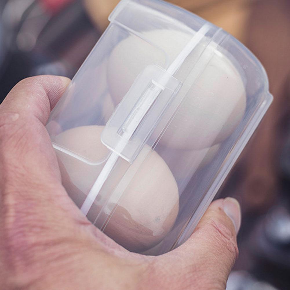 กล่องเก็บไข่แบบ 4 ช่อง กล่องใส - Camping Cooking Utensil Holder บทวิจารณ์และราคา