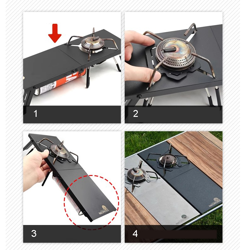 เตาแมงมุมสำหรับตั้งแคมป์ ST-34 - Camping Cooking Plate บทวิจารณ์และราคา