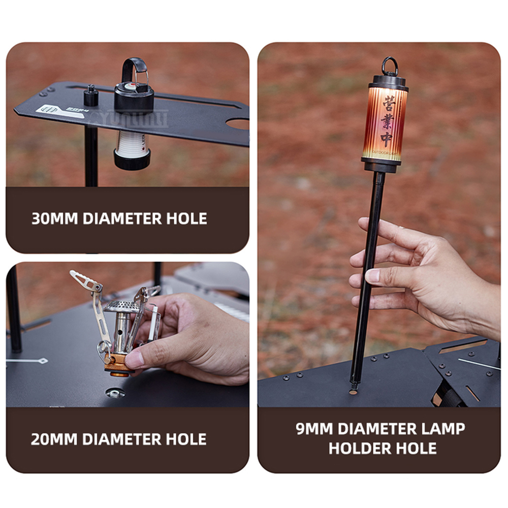 กระเป๋าเป้สะพายหลังแบบยุทธวิธี - Camping Cooking Table Foldable บทวิจารณ์และราคา
