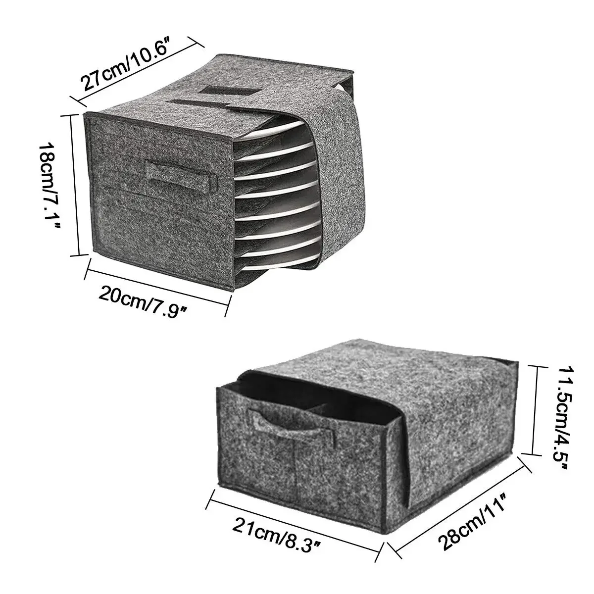 Felt แผ่นจานถ้วยผู้ถือกระเป๋า  - Camping Cooking Utensil Holder บทวิจารณ์และราคา
