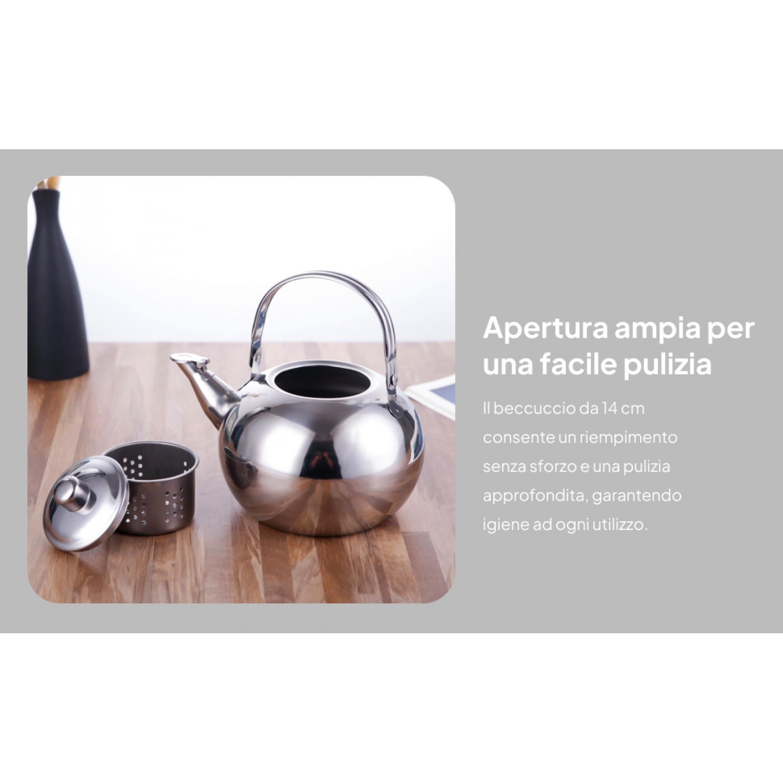 กาน้ำชาสแตนเลสพร้อมด้ามจับป้อง - Camping Cooking Pot Large บทวิจารณ์และราคา