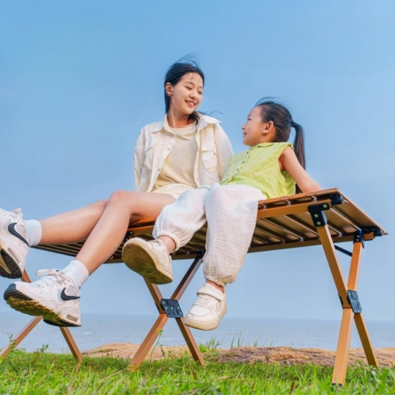 โต๊ะตั้งแคมป์เหล็กคาร์บอนสําหร - Camping Cooking Table Foldable บทวิจารณ์และราคา