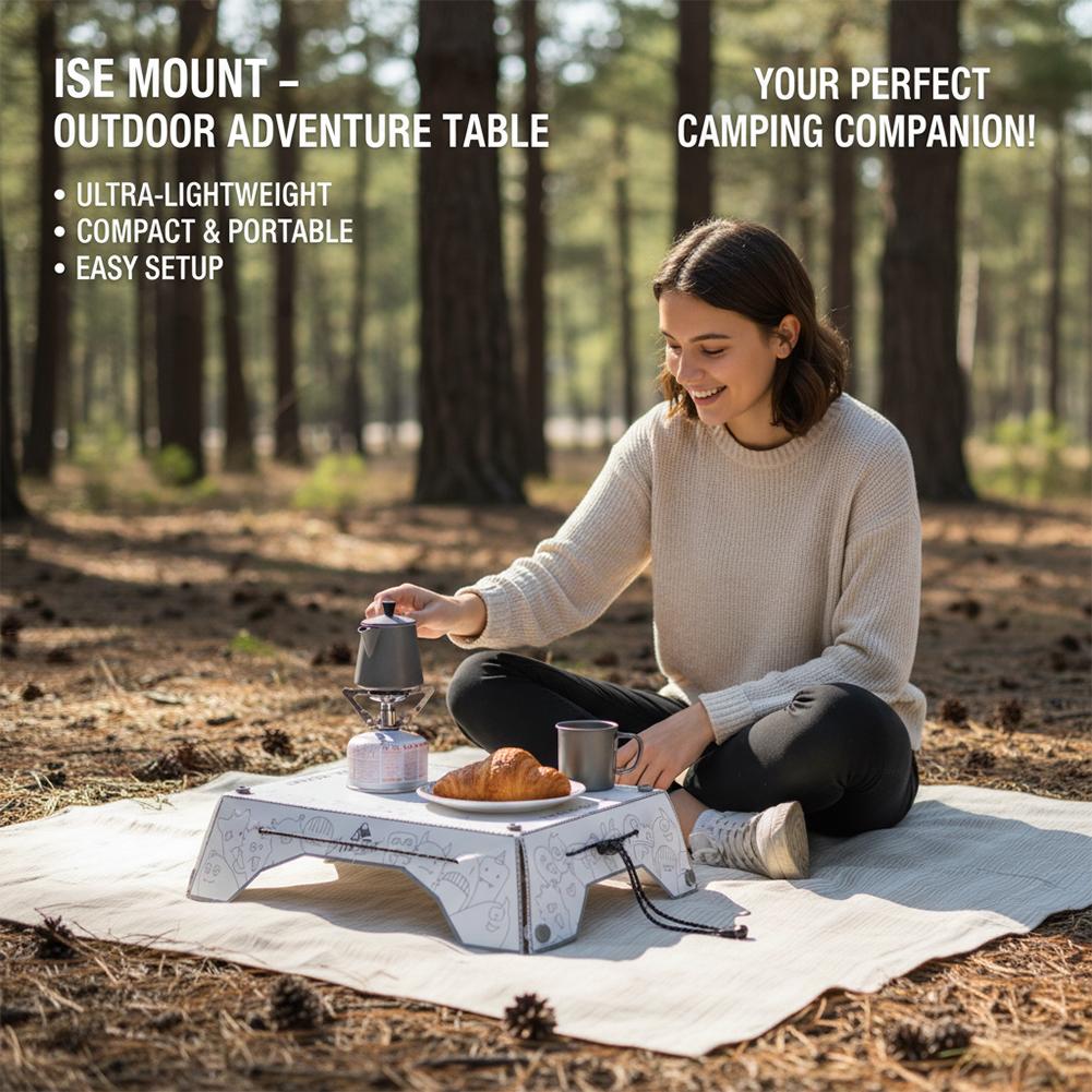 โต๊ะพับได้อเนกประสงค์แบบพกพา P - Camping Cooking Lightweight บทวิจารณ์และราคา