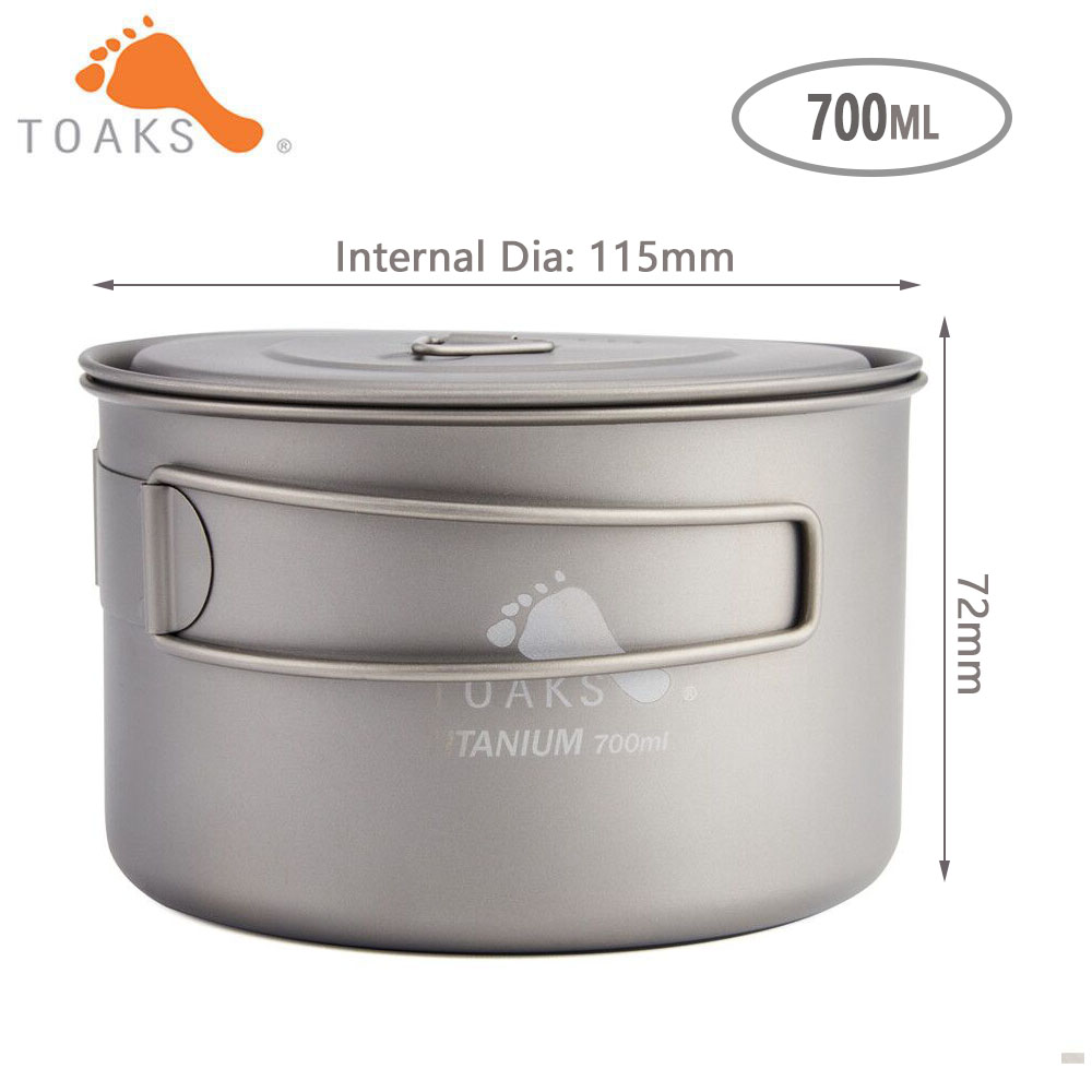 เครื่องครัวไทเทเนียมสำหรับตั้ง - Camping Cooking Utensils Kit บทวิจารณ์และราคา