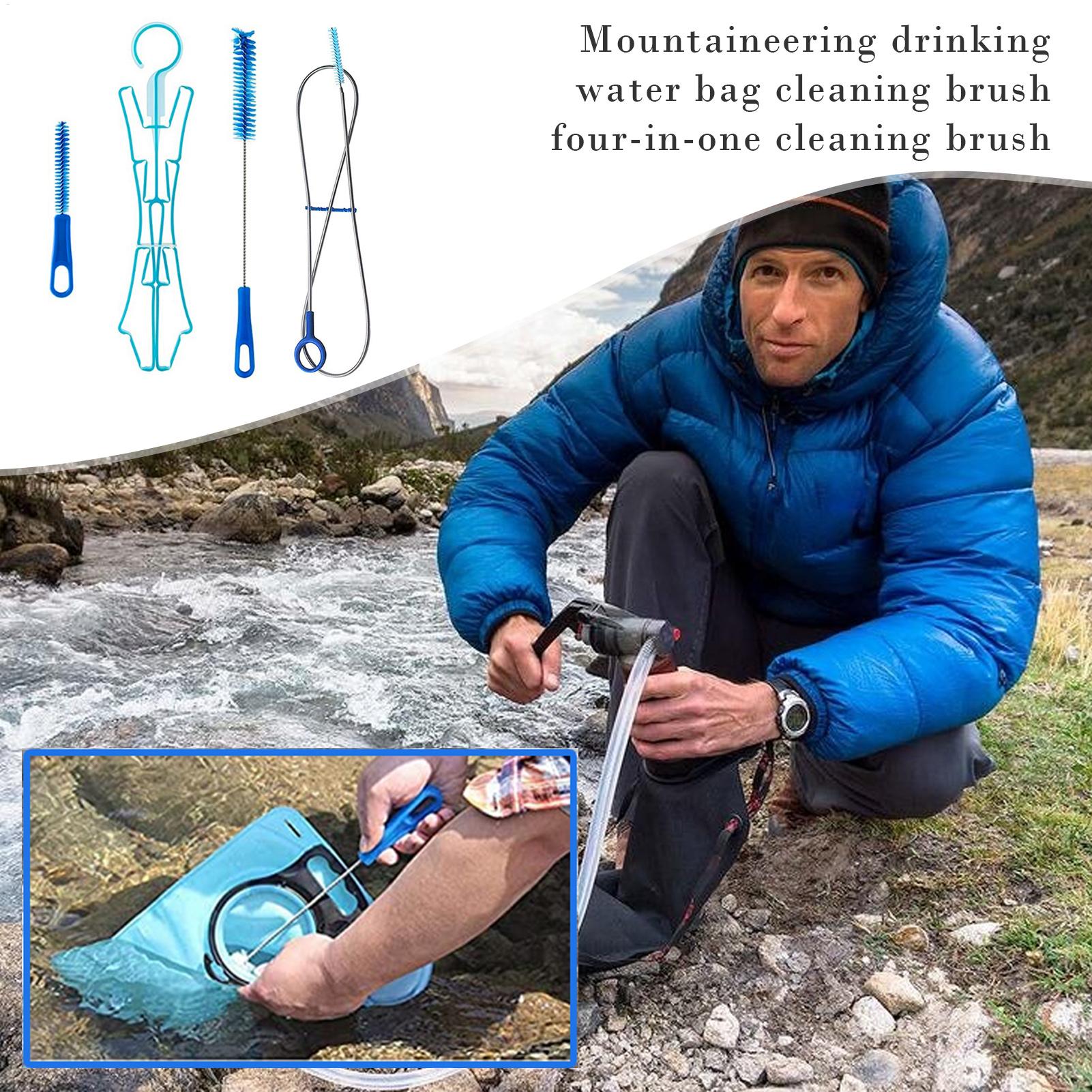 ชุดแปรงทำความสะอาดถุงน้ำพลาสติ - Camping Cooking And Drinking บทวิจารณ์และราคา