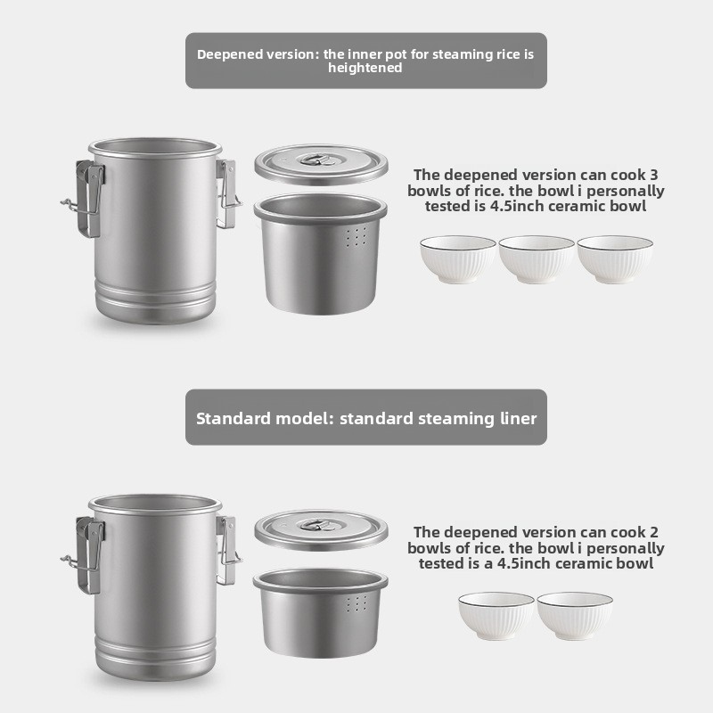หม้อหุงข้าวอเนกประสงค์สำหรับแค - Camping Cooking Area บทวิจารณ์และราคา