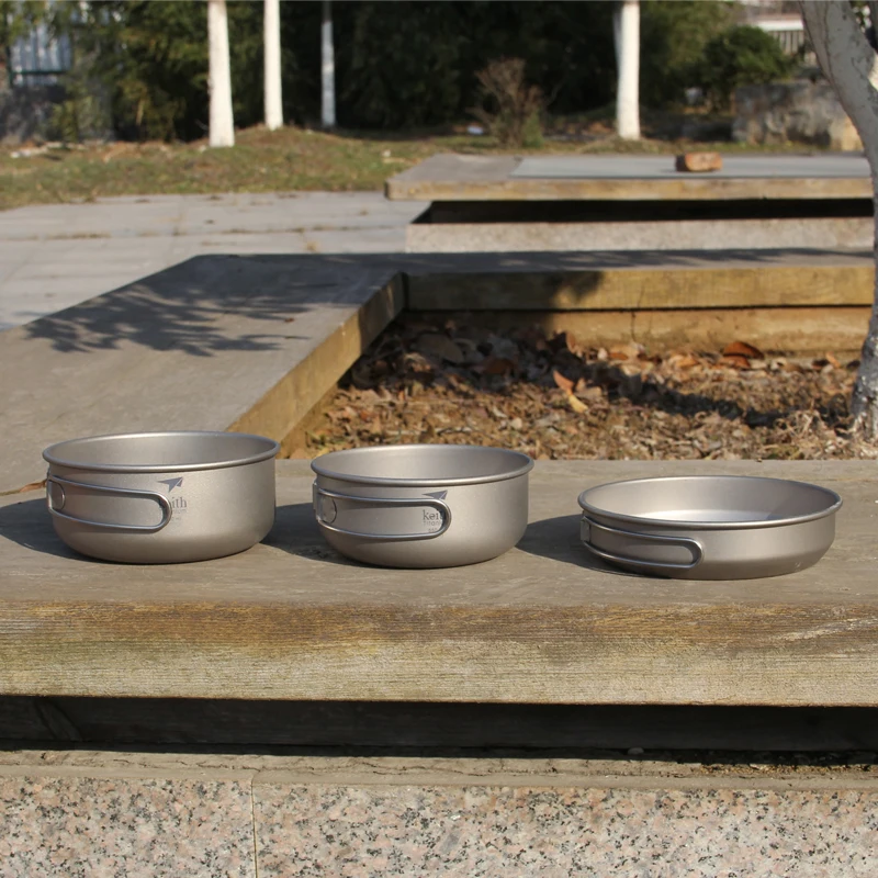 Keith 3PCS ไทเทเนียมเครื่องครั - Camping Cooking Utensils Kit บทวิจารณ์และราคา