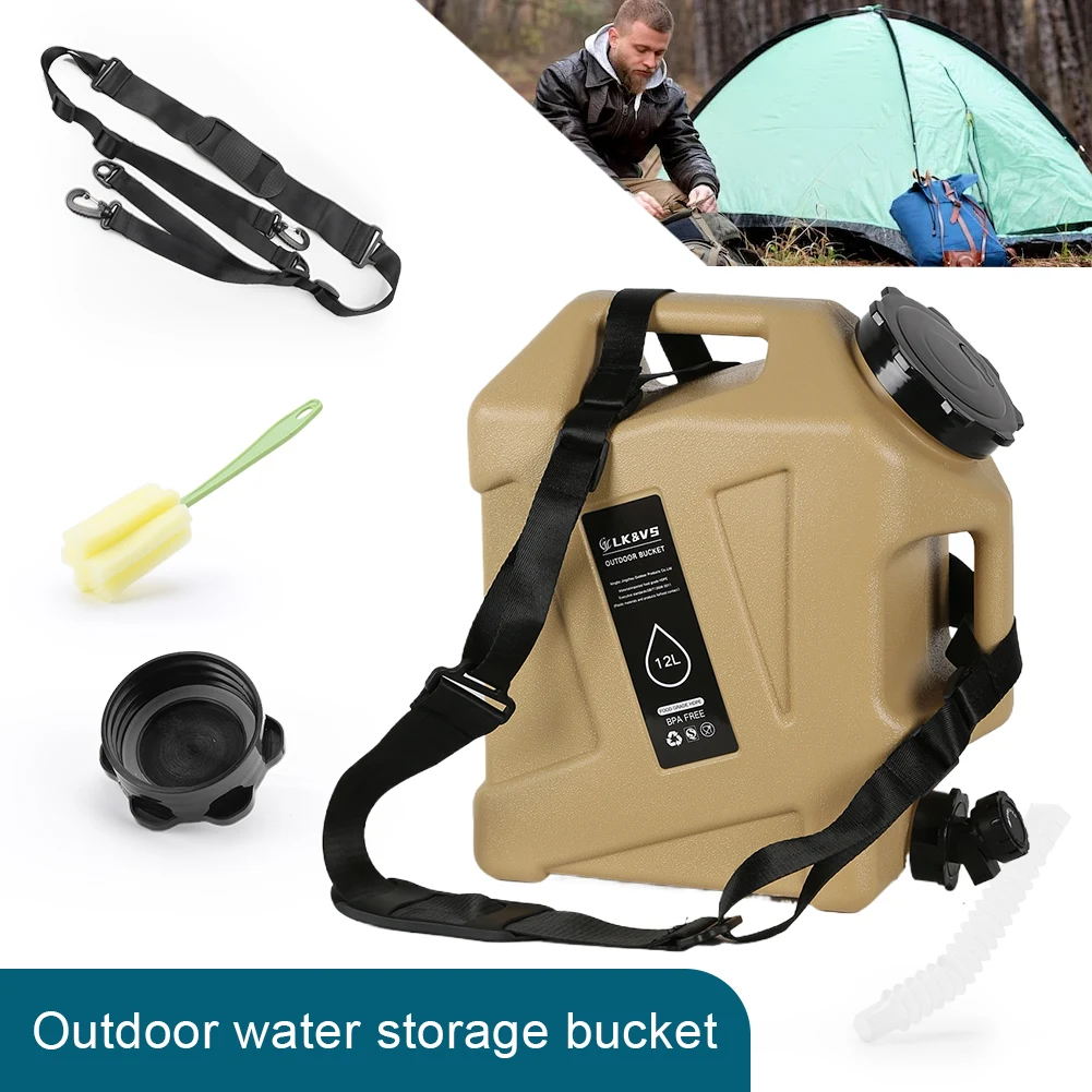 11/12/18.5L ถังน้ําขนาดใหญ่ควา - Camping Cooking And Drinking บทวิจารณ์และราคา