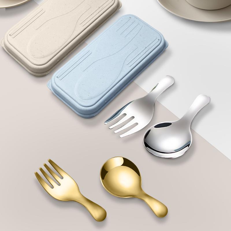 ชุดช้อนส้อมสแตนเลส 2 ชิ้น แบบพ - Camping Cooking Area บทวิจารณ์และราคา