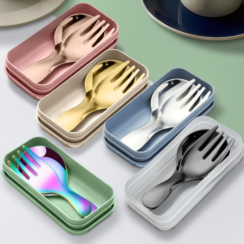 ชุดช้อนส้อมสแตนเลส 2 ชิ้น แบบพ - Camping Cooking Area บทวิจารณ์และราคา