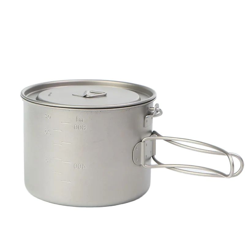 หม้ออาหารปิคนิคไทเทเนียม750มล. - Camping Cooking Utensils Kit บทวิจารณ์และราคา