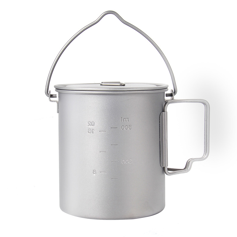 หม้ออาหารปิคนิคไทเทเนียม750มล. - Camping Cooking Utensils Kit บทวิจารณ์และราคา