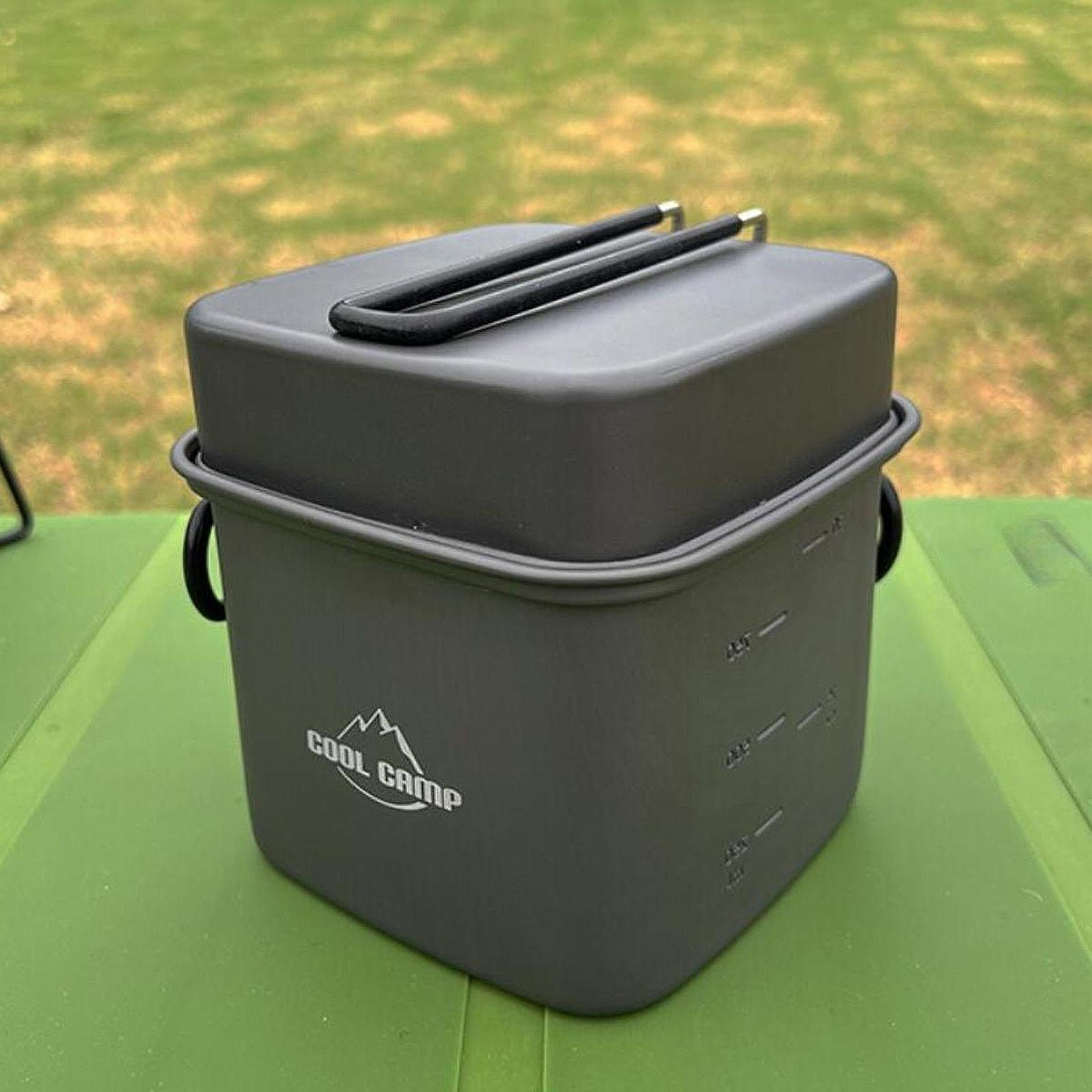 ชุดเครื่องครัวสำหรับตั้งแคมป์  - Camping Lightweight Cooking Pot บทวิจารณ์และราคา